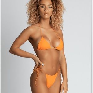 Meshki orange swimsuit
